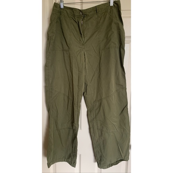 Chicos Wide Leg Green Pants Women’s 2.5 - Picture 1 of 3